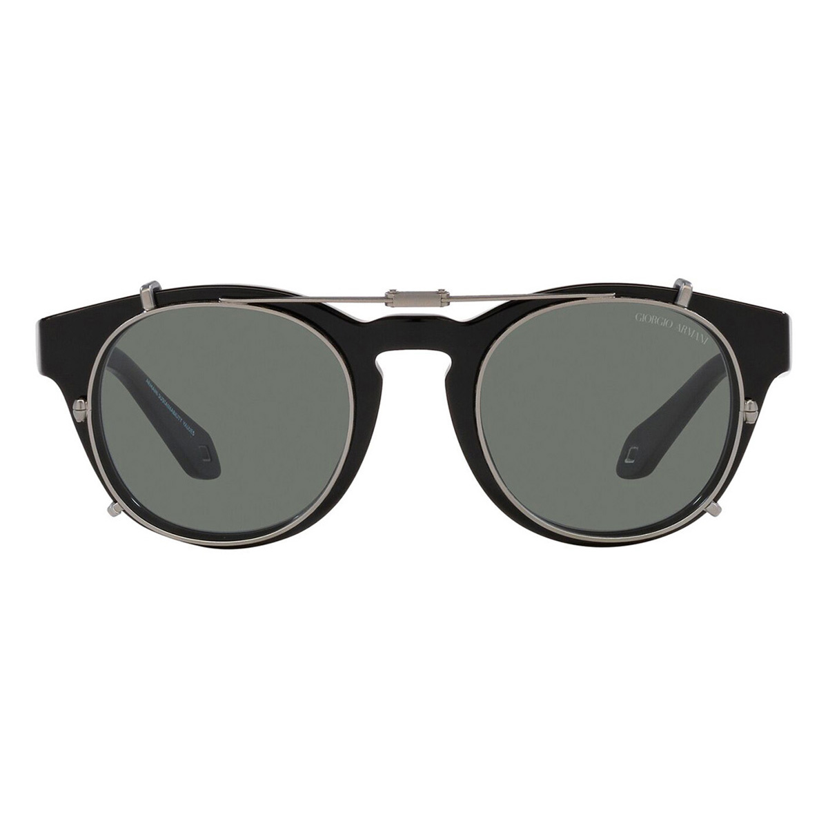 giorgio armani ar8190u 58751w with clip on 2